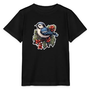 en hiver - T-shirt bio MINI CREATOR Stanley/Stella Enfant - noir - Devant - Mikhail (115cm)