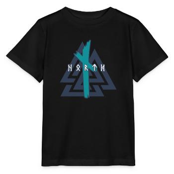 Seele des Nordens - Stanley/Stella Kinder T-Shirt MINI CREATOR  - Schwarz - Vorne - Mikhail (115cm)