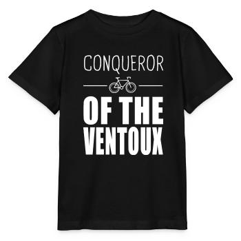 Eroberer des Ventoux - Stanley/Stella Kinder T-Shirt MINI CREATOR  - Schwarz - Vorne - Mikhail (115cm)
