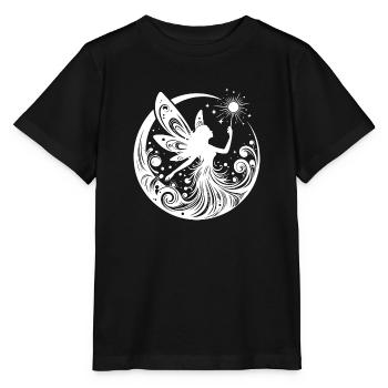 Fée - T-shirt bio MINI CREATOR Stanley/Stella Enfant - noir - Devant - Mikhail (115cm)