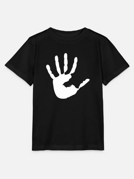 hand - Stanley/Stella Kinder T-Shirt MINI CREATOR - Schwarz