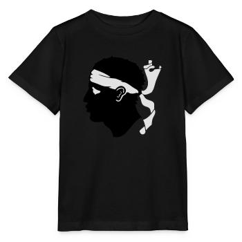 Korsika - Stanley/Stella Kinder T-Shirt MINI CREATOR  - Schwarz - Vorne - Mikhail (115cm)