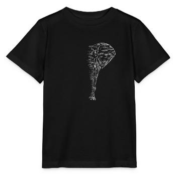 elephant - T-shirt bio MINI CREATOR Stanley/Stella Enfant - noir - Devant - Mikhail (115cm)