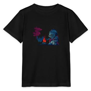 Dark deathtiny - T-shirt bio MINI CREATOR Stanley/Stella Enfant - noir - Devant - Mikhail (115cm)