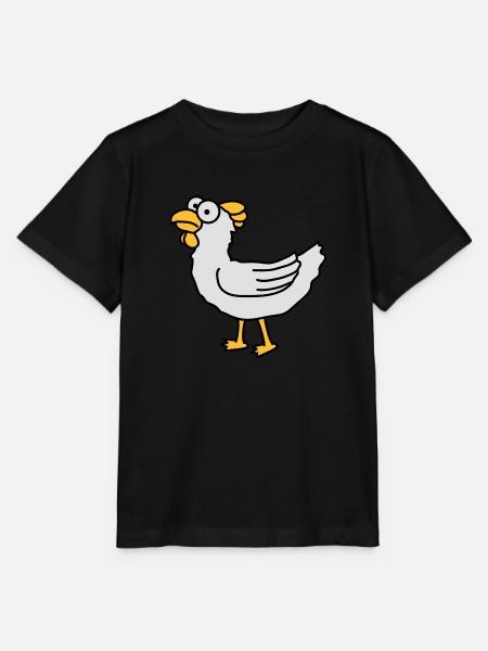 chicken - Stanley/Stella MINI CREATOR T-skjorte for barn - svart