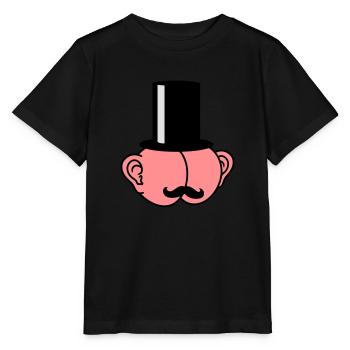 Sir Ass With Ears - Stanley/Stella MINI CREATOR Kids’ T-Shirt - black - Front - Mikhail (115cm)