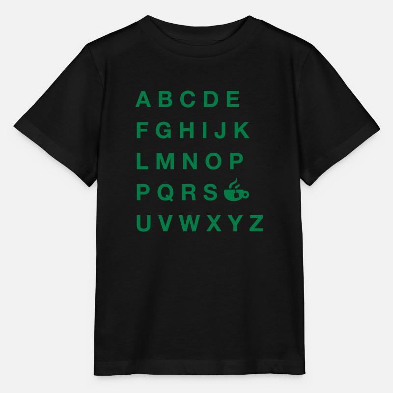 ABC de thé - T-shirt bio MINI CREATOR Stanley/Stella Enfant - noir