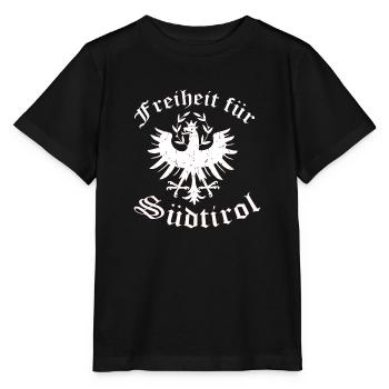 Südtirol - Stanley/Stella Kinder T-Shirt MINI CREATOR  - Schwarz - Vorne - Mikhail (115cm)