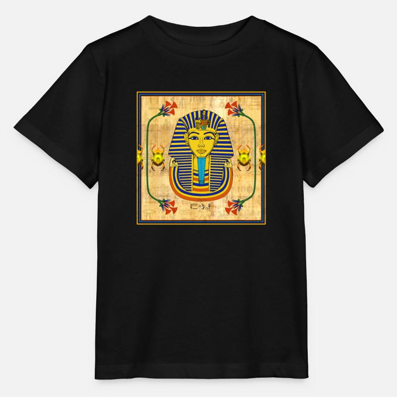 Toutankhamon I Papyri I Egypte - T-shirt bio MINI CREATOR Stanley/Stella Enfant - noir