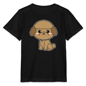 Toy Poodle - Stanley/Stella MINI CREATOR Kids’ T-Shirt - black - Front - Mikhail (115cm)