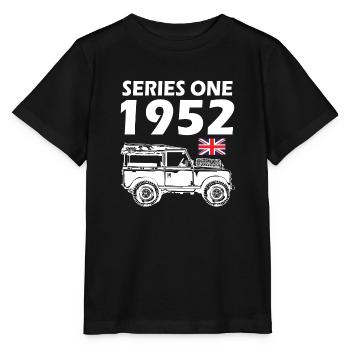 Landy Series One 1952 - Stanley/Stella MINI CREATOR Kids’ T-Shirt - black - Front - Mikhail (115cm)
