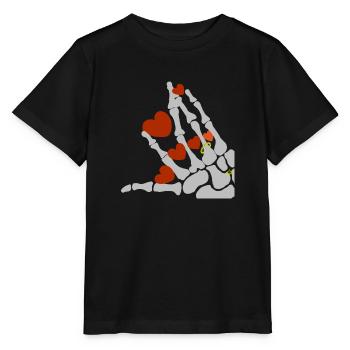 AMOUR ÉTERNEL - T-shirt bio MINI CREATOR Stanley/Stella Enfant - noir - Devant - Mikhail (115cm)