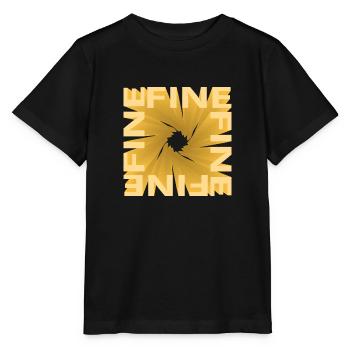 Fine - Stanley/Stella MINI CREATOR Kids’ T-Shirt - black - Front - Mikhail (115cm)