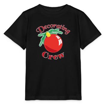 Decorating crew - Stanley/Stella MINI CREATOR Kids’ T-Shirt - black - Front - Mikhail (115cm)