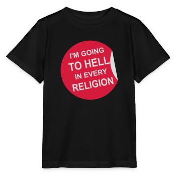 Going to Hell - Stanley/Stella MINI CREATOR Kids’ T-Shirt - black - Front - Mikhail (115cm)