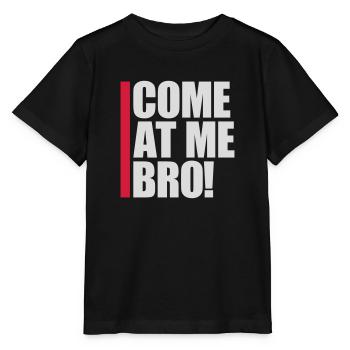 Viens à moi bro - T-shirt bio MINI CREATOR Stanley/Stella Enfant - noir - Devant - Mikhail (115cm)