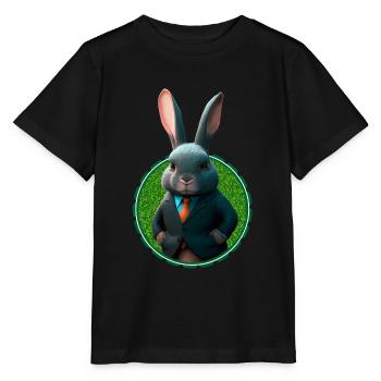 Business in a suit - Stanley/Stella MINI CREATOR Kids’ T-Shirt - black - Front - Mikhail (115cm)