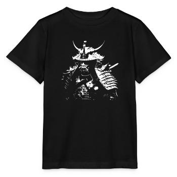 samurai - Stanley/Stella MINI CREATOR Kids’ T-Shirt - black - Front - Mikhail (115cm)