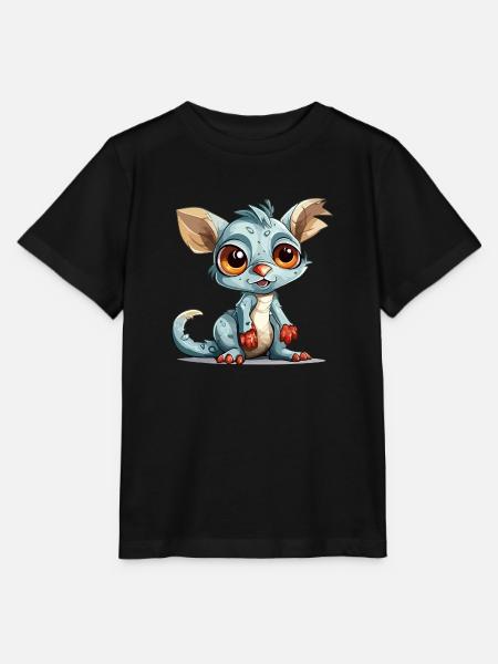 Draki der Streuer - Stanley/Stella Kinder T-Shirt MINI CREATOR - Schwarz