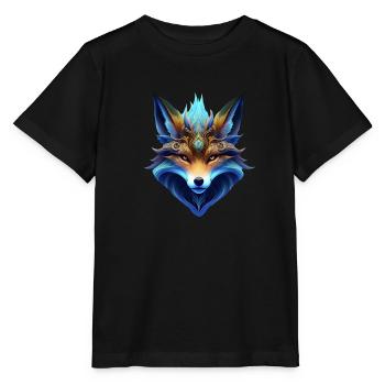 Fuchs - Stanley/Stella Kinder T-Shirt MINI CREATOR  - Schwarz - Vorne - Mikhail (115cm)