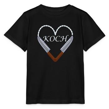 Koch - Stanley/Stella Kinder T-Shirt MINI CREATOR  - Schwarz - Vorne - Mikhail (115cm)
