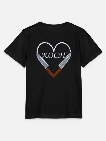 Koch - Stanley/Stella Kinder T-Shirt MINI CREATOR - Schwarz