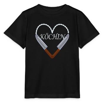 Köchin - Stanley/Stella Kinder T-Shirt MINI CREATOR  - Schwarz - Vorne - Mikhail (115cm)