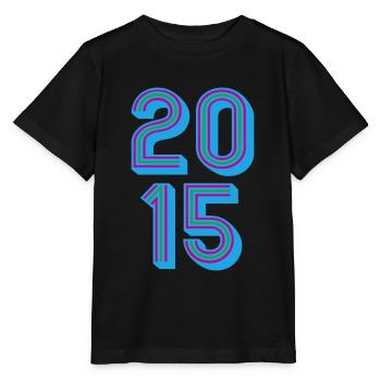 2015 Année de naissance | Couleurs changeantes - T-shirt bio MINI CREATOR Stanley/Stella Enfant - noir - Devant - Mikhail (115cm)