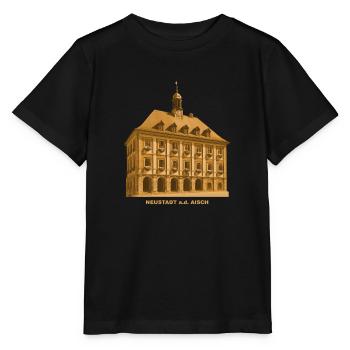 Neustadt an der Aisch Rathaus Bayern - Stanley/Stella Kinder T-Shirt MINI CREATOR  - Schwarz - Vorne - Mikhail (115cm)