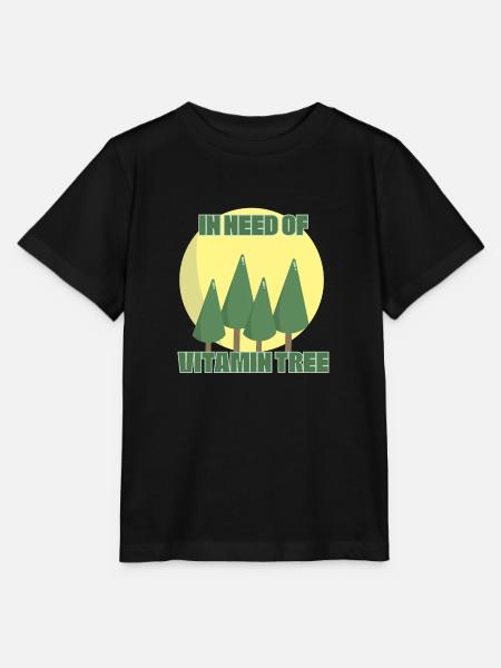 Vitamin Tree - Stanley/Stella Kinder T-Shirt MINI CREATOR - Schwarz