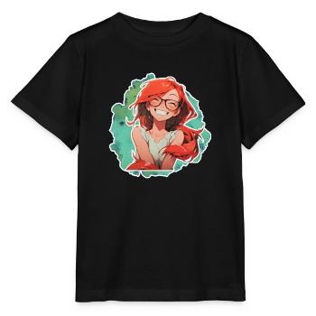 Madame Soline lolilol - T-shirt bio MINI CREATOR Stanley/Stella Enfant - noir - Devant - Mikhail (115cm)