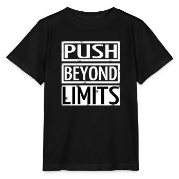 impressionnant endurance citations endurance physique drôle - T-shirt bio MINI CREATOR Stanley/Stella Enfant - noir - Devant - Mikhail (115cm)