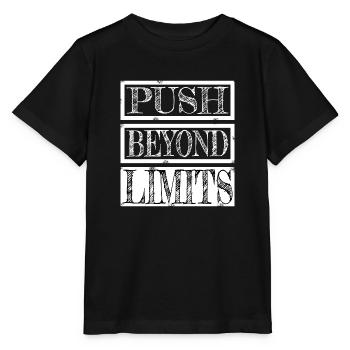 Devis d’entraînement Citations d’endurance - T-shirt bio MINI CREATOR Stanley/Stella Enfant - noir - Devant - Mikhail (115cm)