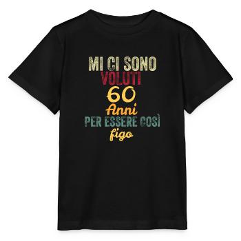 It Took Me 60 Years to Be So Cool - Stanley/Stella MINI CREATOR Kids’ T-Shirt - black - Front - Mikhail (115cm)