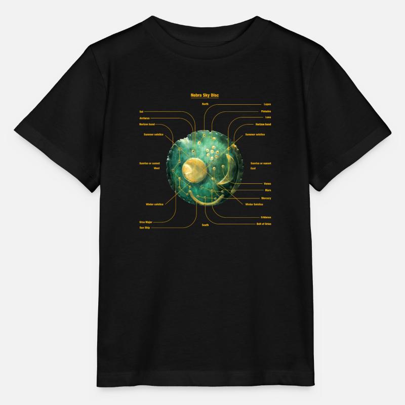 Himmelsscheibe - Stanley/Stella Kinder T-Shirt MINI CREATOR  - Schwarz