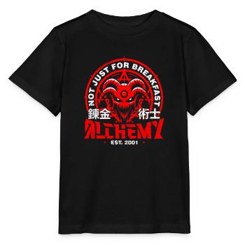 Fullmetal Alchemist Red Alchemy Symbol - Stanley/Stella MINI CREATOR Kids’ T-Shirt - black - Front - Mikhail (115cm)