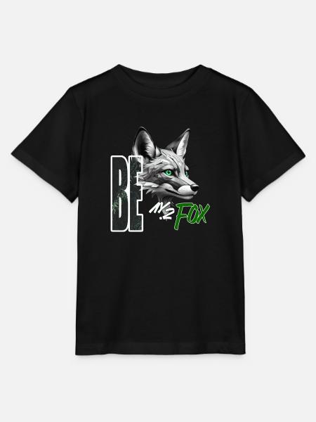 Sei Fuchs - Stanley/Stella Kinder T-Shirt MINI CREATOR  - Schwarz