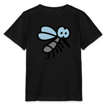 Mücke - Insekt 3 - Stanley/Stella Kinder T-Shirt MINI CREATOR  - Schwarz - Vorne - Mikhail (115cm)