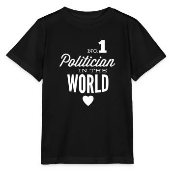 Bester Politiker der Welt - Stanley/Stella Kinder T-Shirt MINI CREATOR  - Schwarz - Vorne - Mikhail (115cm)
