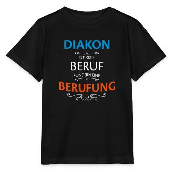 Diakon Beruf - Stanley/Stella Kinder T-Shirt MINI CREATOR  - Schwarz - Vorne - Mikhail (115cm)