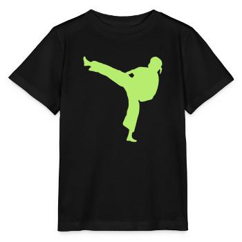 qwan ki do combat self defense - Stanley/Stella MINI CREATOR Kids’ T-Shirt - black - Front - Mikhail (115cm)