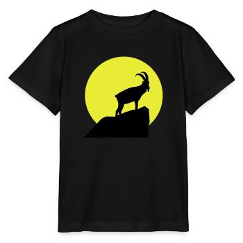 Sternzeichen Steinbock - Stanley/Stella Kinder T-Shirt MINI CREATOR  - Schwarz - Vorne - Mikhail (115cm)