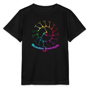 Circle of Scooter Freestyle 360 - Stanley/Stella Kinder T-Shirt MINI CREATOR  - Schwarz - Vorne - Mikhail (115cm)