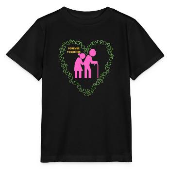 TOUJOURS ENSEMBLE - T-shirt bio MINI CREATOR Stanley/Stella Enfant - noir - Devant - Mikhail (115cm)