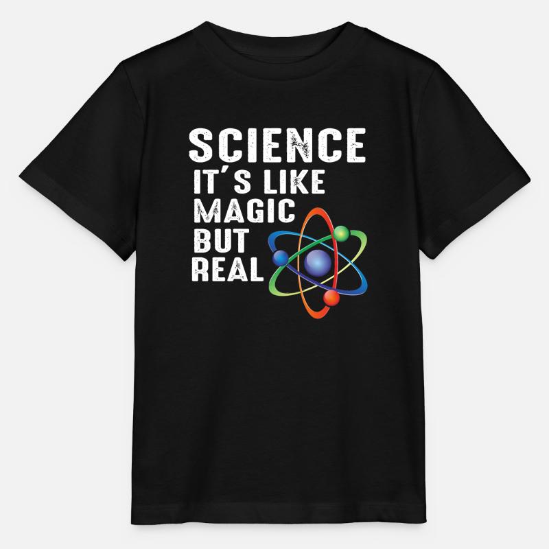 Wissenschaft - Stanley/Stella Kinder T-Shirt MINI CREATOR  - Schwarz