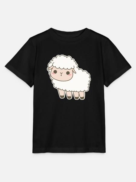 Schaf - Stanley/Stella Kinder T-Shirt MINI CREATOR  - Schwarz
