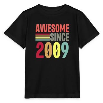 Génial depuis 2009 - T-shirt bio MINI CREATOR Stanley/Stella Enfant - noir - Devant - Mikhail (115cm)