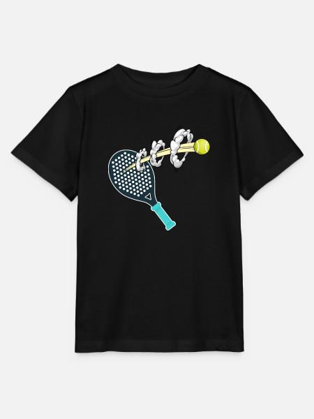 padel padeltennis paddle - Stanley/Stella MINI CREATOR Kids’ T-Shirt - black