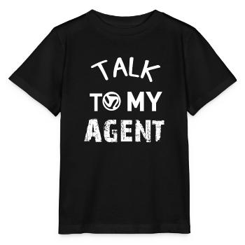 Sprich mit meinem Agenten - Stanley/Stella Kinder T-Shirt MINI CREATOR  - Schwarz - Vorne - Mikhail (115cm)