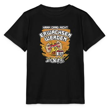 "...Ich zocke". Lustiges Design Für Gamer / Zocker - Stanley/Stella Kinder T-Shirt MINI CREATOR  - Schwarz - Vorne - Mikhail (115cm)